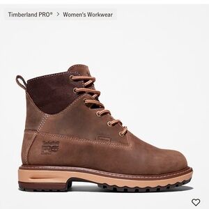 Timberland Women's Hightower 6" Alloy Toe Waterproof Work Boot, Size 8.5 New